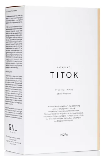 Gal multivitamin 1 havi adag titok 5x30db porkapszula és 30db olajkapszula 127 g
