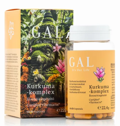Gal kurkuma-komplex kapszula 60 db