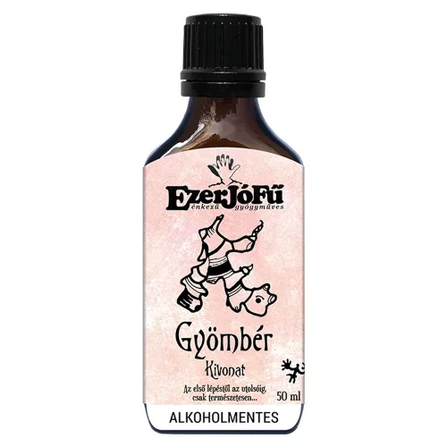 Ezerjófű gyömbér kivonat 50 ml