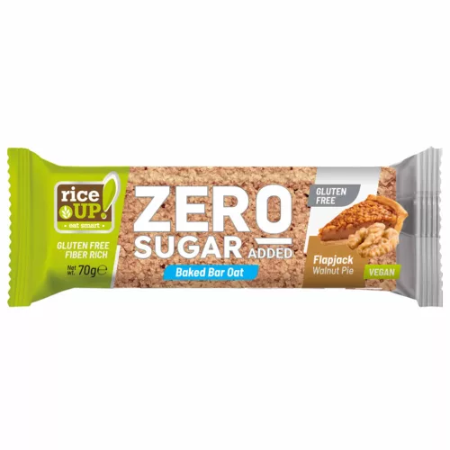 Rice Up zero zabszelet dióval hozzáadott cukor nélkül 70 g (Gluténmentes)