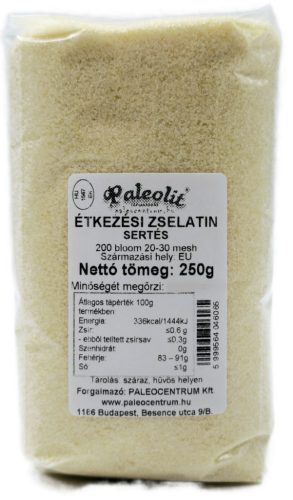Paleolit étkezési zselatin sertés 180 bloom 250 g