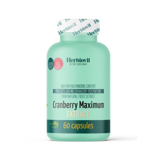 Herbiovit cranberry maximum extract kapszula 60 db