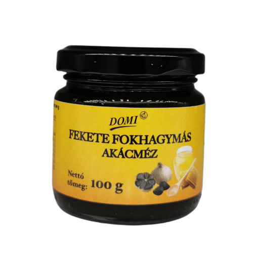 Domi fekete fokhagymás akácméz 100 g