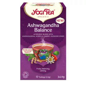Yogi bio tea ashwagandha egyensúly 17x2g 34 g