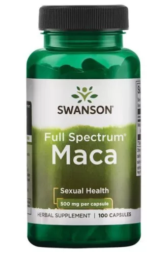 Swanson maca 500mg kapszula 100 db