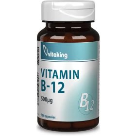 Vitaking b-12 vitamin 500mcg kapszula 100 db