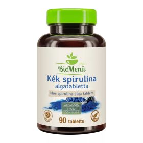 BioMenü bio kék spirulina alga kapszula 90 db