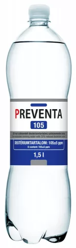 Preventa 105 csökk. deutériumtartalmú szénsavmentes ivóvíz 1500 ml