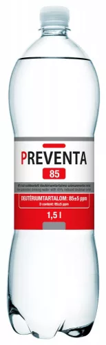 Preventa 85 csökk. deutériumtartalmú szénsavmentes ivóvíz 1500 ml