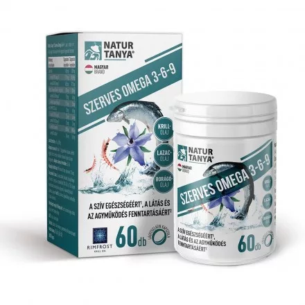 Natur Tanya szerves omega 3-6-9 kapszula 60 db