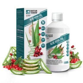 Natur Tanya aloe vera ital vörösáfonyás 1000 ml