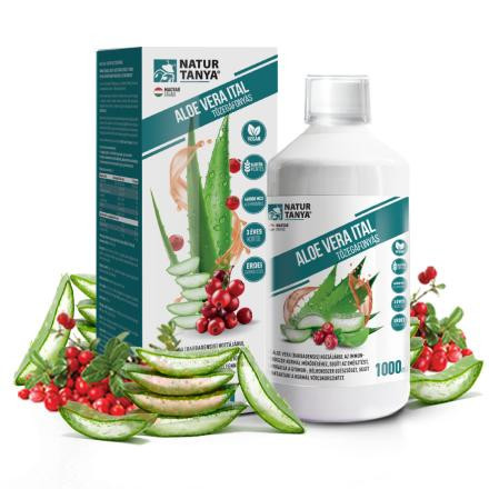Natur Tanya aloe vera ital vörösáfonyás 1000 ml