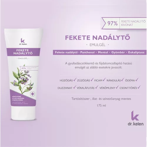 Fekete nadálytő emulgél (175 ml)