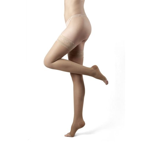 Kompressziós combfix 140 DEN, 1-2-es méret (testszín/nyitott lábfejjel)