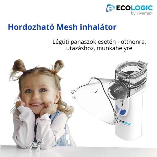 Hordozható MESH inhalátor