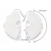 Íves elektróda szett TENS/EMS készülékhez (2db) 70x144 mm
