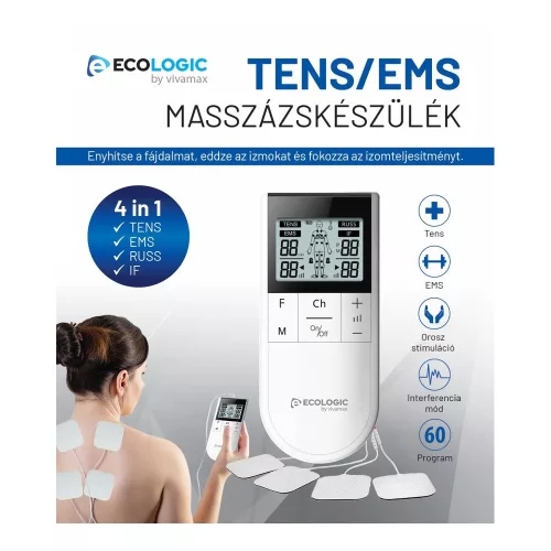 TENS és EMS masszázskészülék