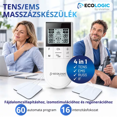 TENS és EMS masszázskészülék