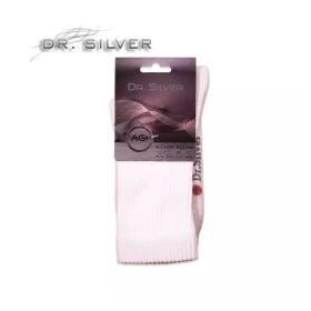 Dr. Silver Medical ezüstszálas bokazokni, fehér (44-46)