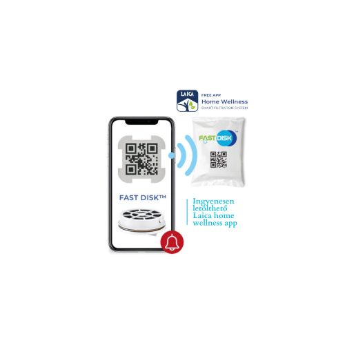 Laica GlasSmart üveg vízszűrő palack (1,1 liter) 1 db szűrőbetéttel