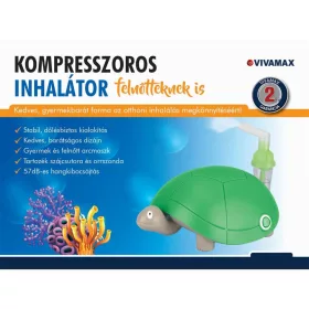 Kompresszoros inhalátor "teknős"
