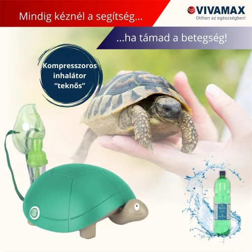 Kompresszoros inhalátor "teknős"