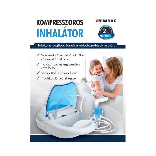 Kompresszoros inhalátor tároló rekesszel