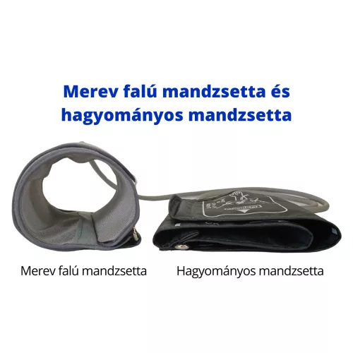 Merev falú mandzsetta felkaros vérnyomásmérőhöz