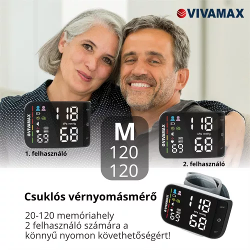 V36 Csuklós vérnyomásmérő