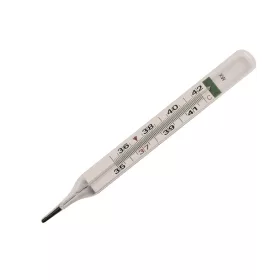 Higanymentes analóg lázmérő