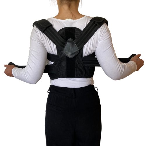 ElastoFix tartásjavító háttámasz merevítéssel és elasztikus pántrendszerrel S