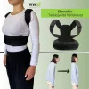 ElastoFix tartásjavító háttámasz merevítéssel és elasztikus pántrendszerrel XL