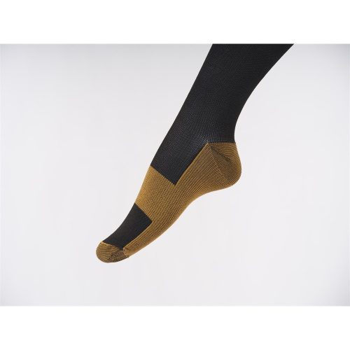 Kompressziós zokni fekete-barna 45-től