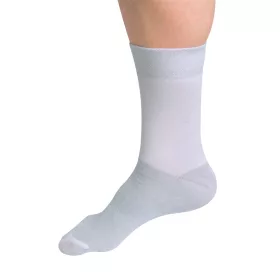   "Silver Socks Long" ezüstszálas zokni fehér (35-38)