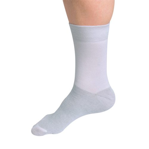 "Silver Socks Long" ezüstszálas zokni fehér (39-42)