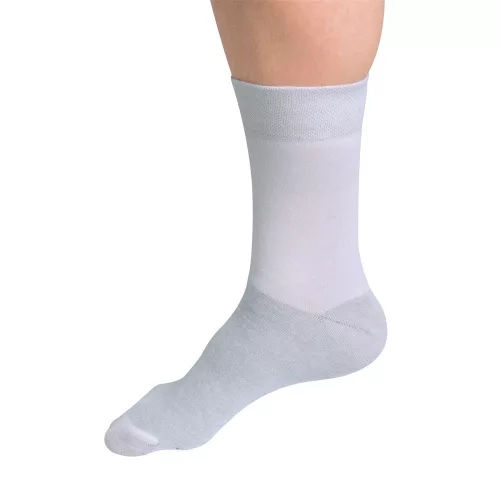 "Silver Socks Long" ezüstszálas zokni fehér (43-45)