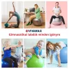 Gimnasztikai labda (65 cm, zöld)