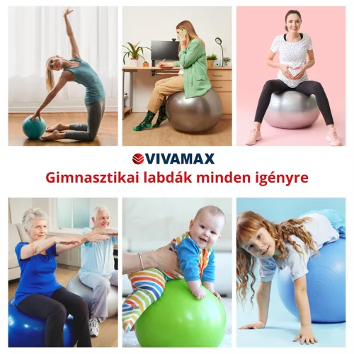 Gimnasztikai labda (95 cm, zöld)