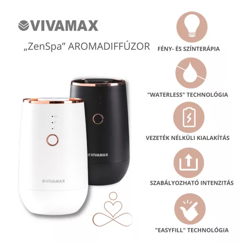 "ZenSpa" wireless aromadiffúzor (fehér)