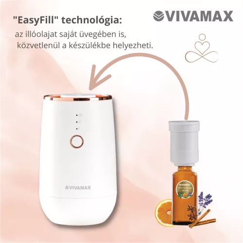 "ZenSpa" wireless aromadiffúzor (fehér)