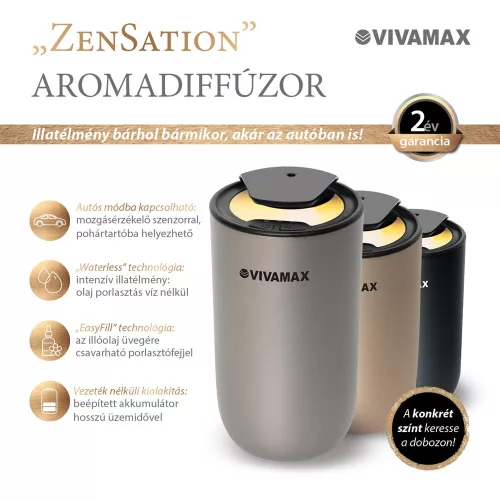 "ZenSation" aromadiffúzor - ezüst