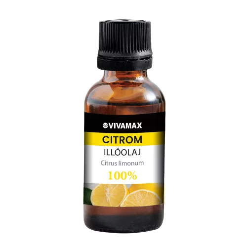 Citrom 100%-os tisztaságú illóolaj (10 ml)