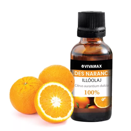 Édes narancs 100%-os tisztaságú illóolaj (10 ml)
