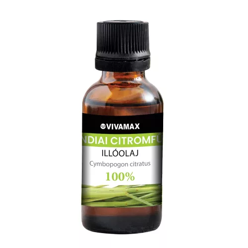 Indiai citromfű 100%-os tisztaságú illóolaj (10 ml)