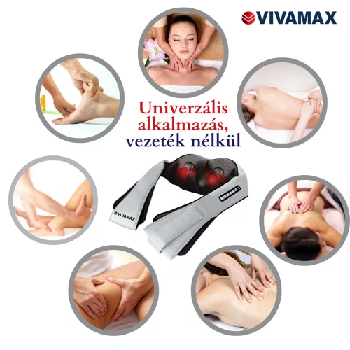 "DeLuxe" univerzális masszírozó akkumulátorral