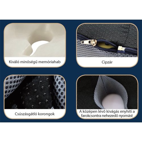 Memóriahabos anatómiai ülőpárna