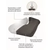 Memóriahabos ergonomikus ülőpárna
