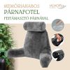 Memóriahabos párnafotel fejtámasztó párnával