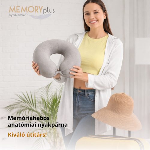 Memóriahabos nyakpárna
