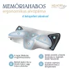 Memóriahabos ergonomikus alvópárna 4 kényelmi zónával